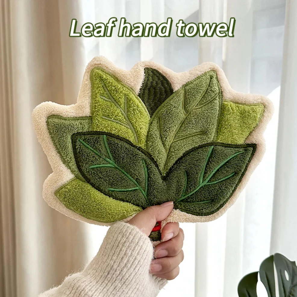Tropical Plants Leaves Hand Towels Absorbent Kitchen Handkerchief Coral Fleece Bathroom Hands Towel Wall Hanging Kitchen Rag
Tropical Plants Leaves Hand Towels Absorbent Kitchen Handkerchief Coral Fleece Bathroom Hands Towel Wall Hanging Kitchen Rag