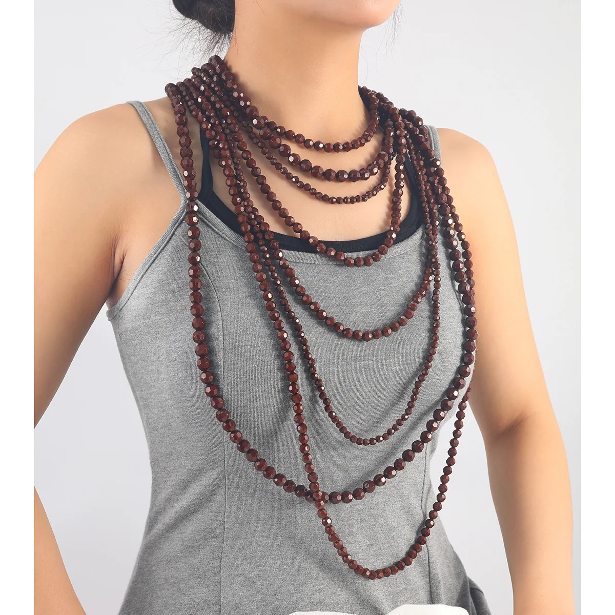 ZAA Women Necklace High Quality Multilayer Handmade Beaded Choker 2024 Trend Fashion Neck Jewelry Holiday Party Gifts
ZAA Women Necklace High Quality Multilayer Handmade Beaded Choker 2024 Trend Fashion Neck Jewelry Holiday Party Gifts
