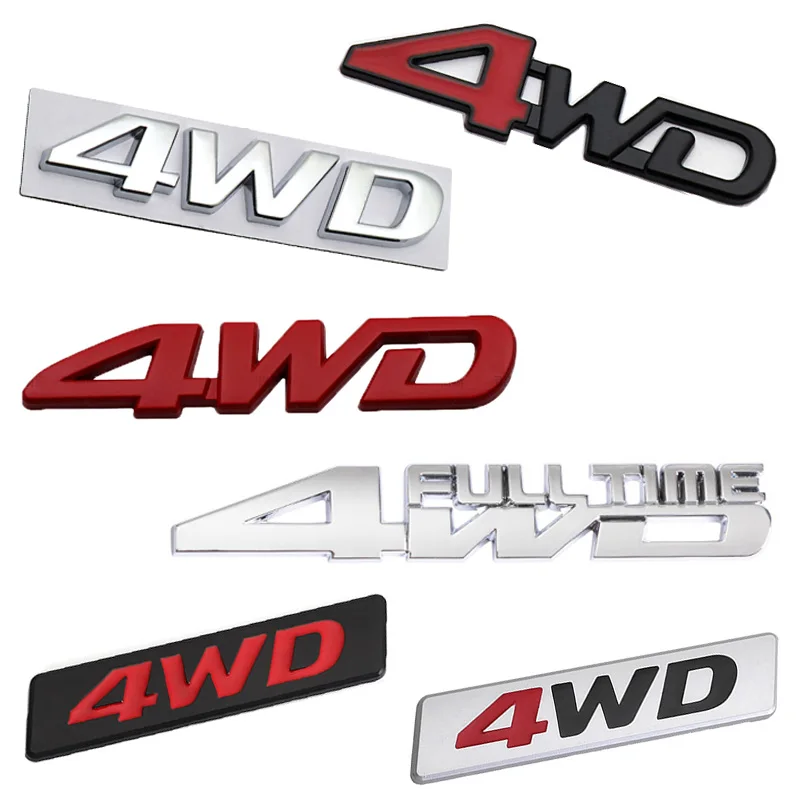 3D Metal 4WD Logo Decals Emblem Badge Car RearTrunk Fender Adhesive Badge Body Sticker ForToyota RAV 4 Hyundai Honda Accessories
3D Metal 4WD Logo Decals Emblem Badge Car RearTrunk Fender Adhesive Badge Body Sticker ForToyota RAV 4 Hyundai Honda Accessories