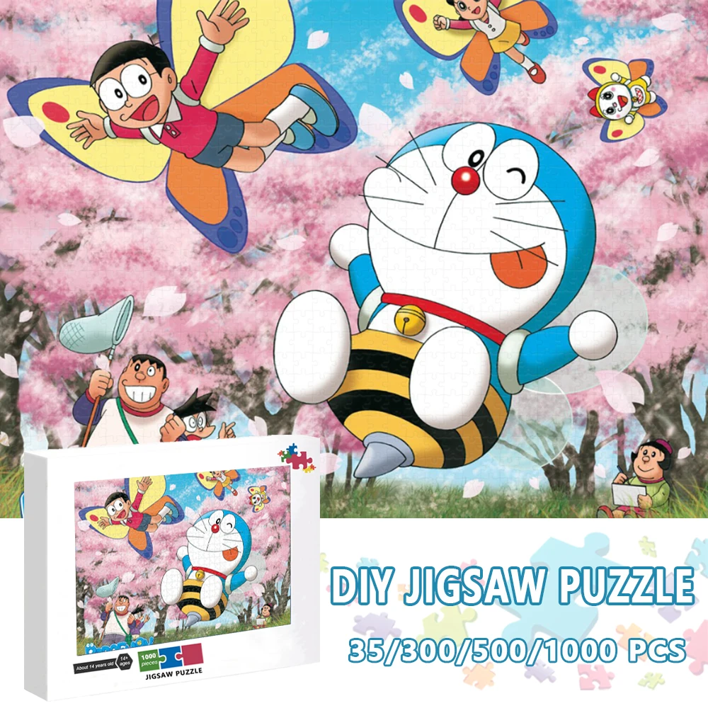 1000 Pieces Japanese Cartoon Anime Diy Wooden Puzzle Doraemon Assembled Jigsaw Puzzle Educational Decompressing Toys Kids Gifts
1000 Pieces Japanese Cartoon Anime Diy Wooden Puzzle Doraemon Assembled Jigsaw Puzzle Educational Decompressing Toys Kids Gifts