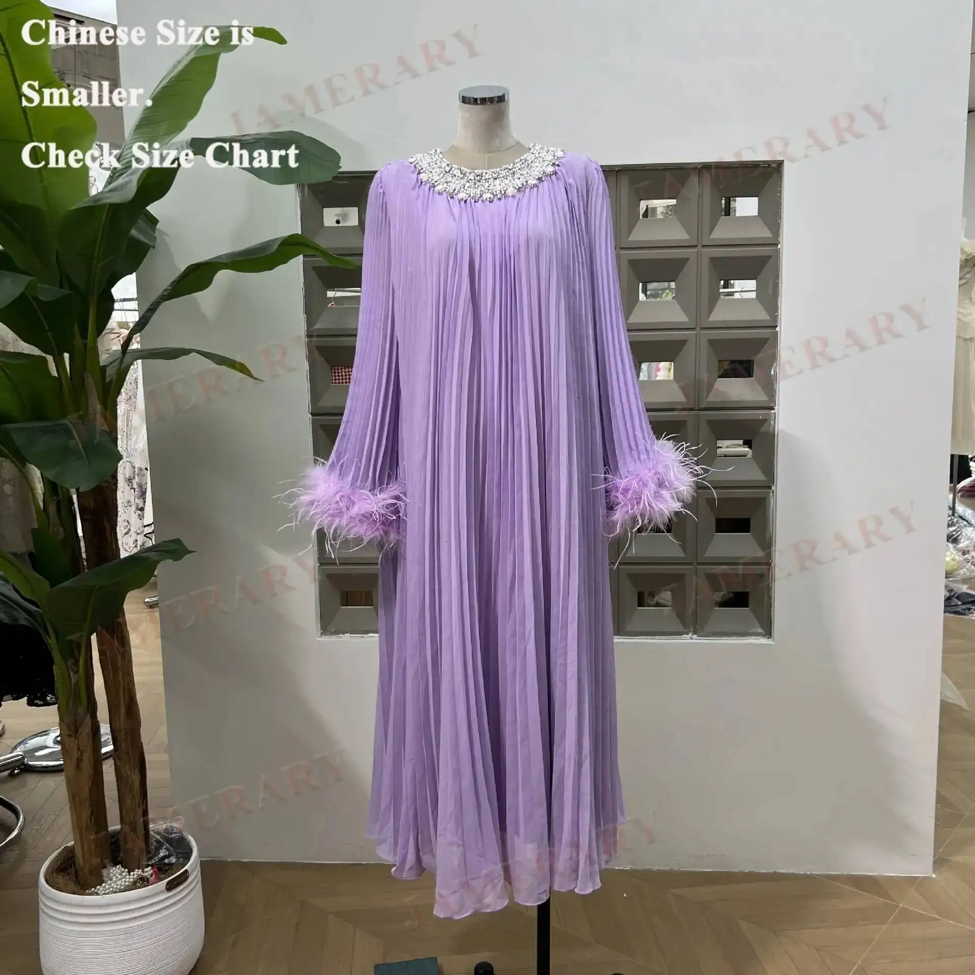 Autumn Feather Long Sleeve Chiffon Dress Women Crystal Beading Luxury Formal Evening Maxi Dresses Party Loose Big Size Vestidos
Autumn Feather Long Sleeve Chiffon Dress Women Crystal Beading Luxury Formal Evening Maxi Dresses Party Loose Big Size Vestidos