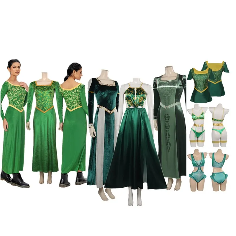 Костюм принцессы Fiona для косплея, женское зеленое платье для девочек, костюмы на Хэллоуин, карнавал, яркий костюм
Костюм принцессы Fiona для косплея, женское зеленое платье для девочек, костюмы на Хэллоуин, карнавал, яркий костюм