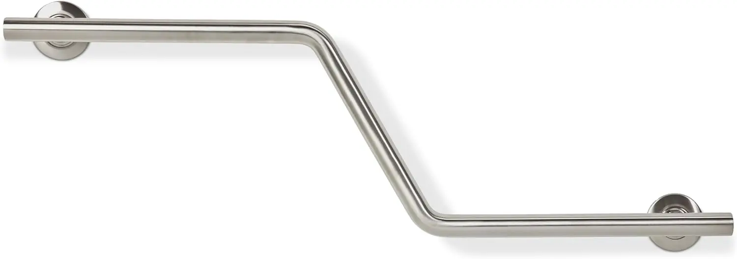 38-inch Stainless Steel Bathroom Grab Bar, 1.25-inch Diameter, Right-Handed Safety Rail for Handicap Use
38-inch Stainless Steel Bathroom Grab Bar, 1.25-inch Diameter, Right-Handed Safety Rail for Handicap Use
