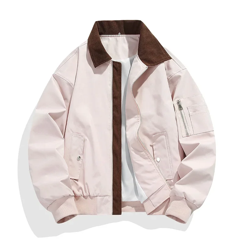 Men Retro Work Jacket Baseball Varsity College Pilot Army Flight Bomber Jackets Streetwear Varsity Pilot Air Force Parkas Coat
Men Retro Work Jacket Baseball Varsity College Pilot Army Flight Bomber Jackets Streetwear Varsity Pilot Air Force Parkas Coat