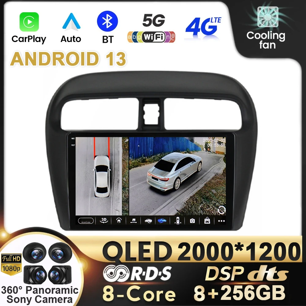 Android 13 для Mitsubishi Mirage Attrage 2012-2018 автомобильное радио, мультимедийная система, видеоплеер, навигация DSP IPS Carplay QLED WIFI
Android 13 для Mitsubishi Mirage Attrage 2012-2018 автомобильное радио, мультимедийная система, видеоплеер, навигация DSP IPS Carplay QLED WIFI