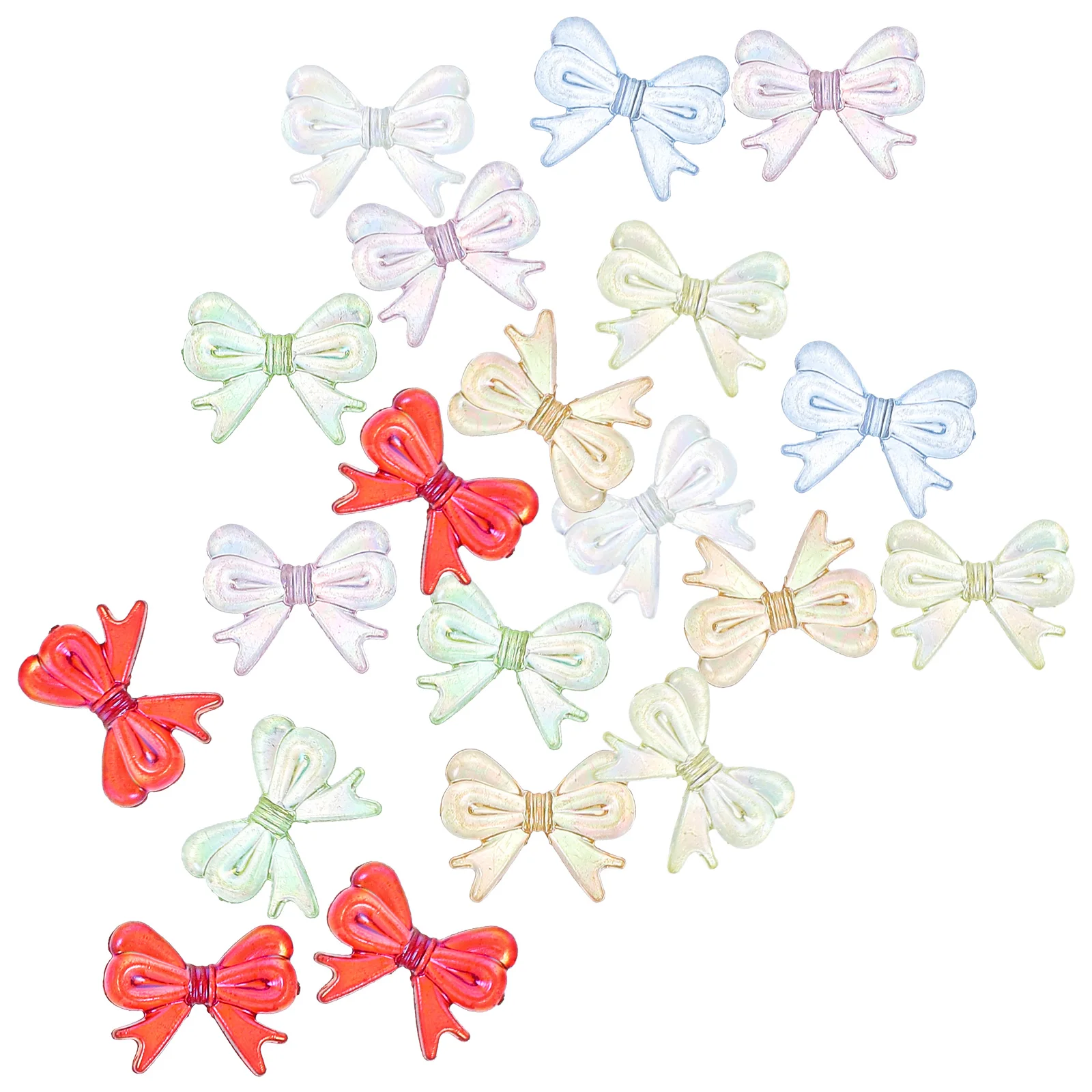 20 Pcs Resin Bow knot Beads Jewelry Accessories Lightweight DIY Crafts Bow Nail Decorations Shaped Charm Bracelet Making
20 Pcs Resin Bow knot Beads Jewelry Accessories Lightweight DIY Crafts Bow Nail Decorations Shaped Charm Bracelet Making