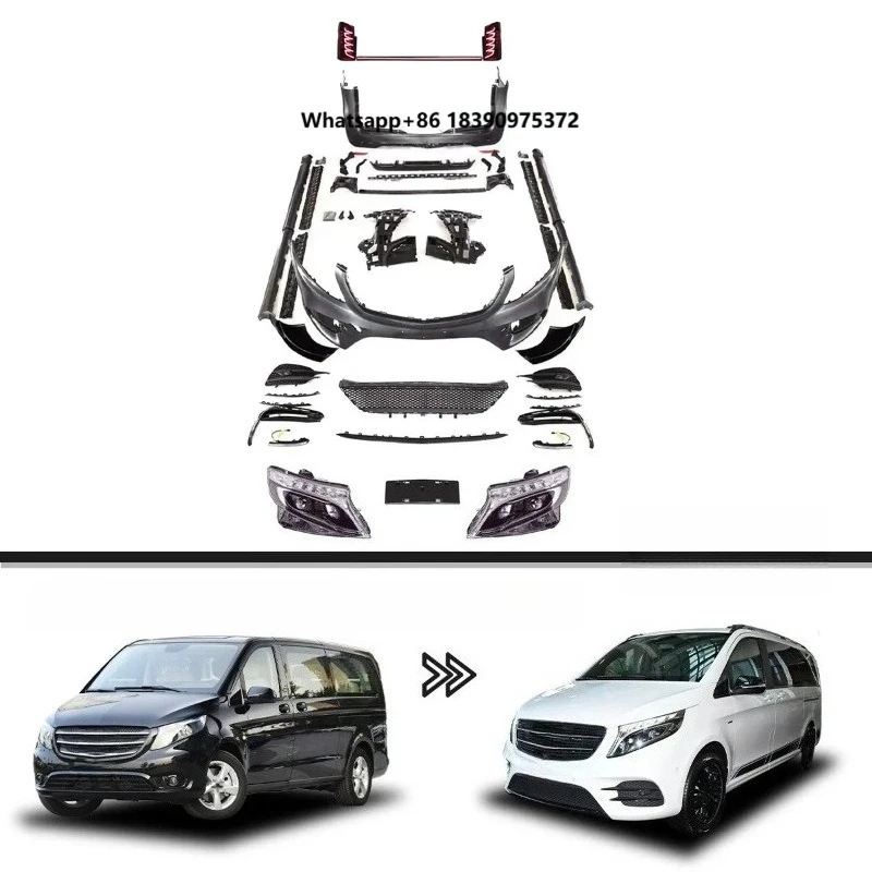 TYPY Car Body Kit V260 W447 Modified AMG Styles Body Kits Front and Rear Bumpers 1:1 Design
TYPY Car Body Kit V260 W447 Modified AMG Styles Body Kits Front and Rear Bumpers 1:1 Design