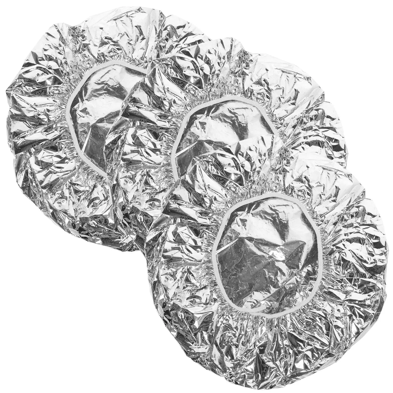 3 Pcs Tin Foil Hair Mask Cap 28cm Elastic Comfortable Deep Conditioning Heat Treatment Coloring Spa Salon Bath Use
3 Pcs Tin Foil Hair Mask Cap 28cm Elastic Comfortable Deep Conditioning Heat Treatment Coloring Spa Salon Bath Use