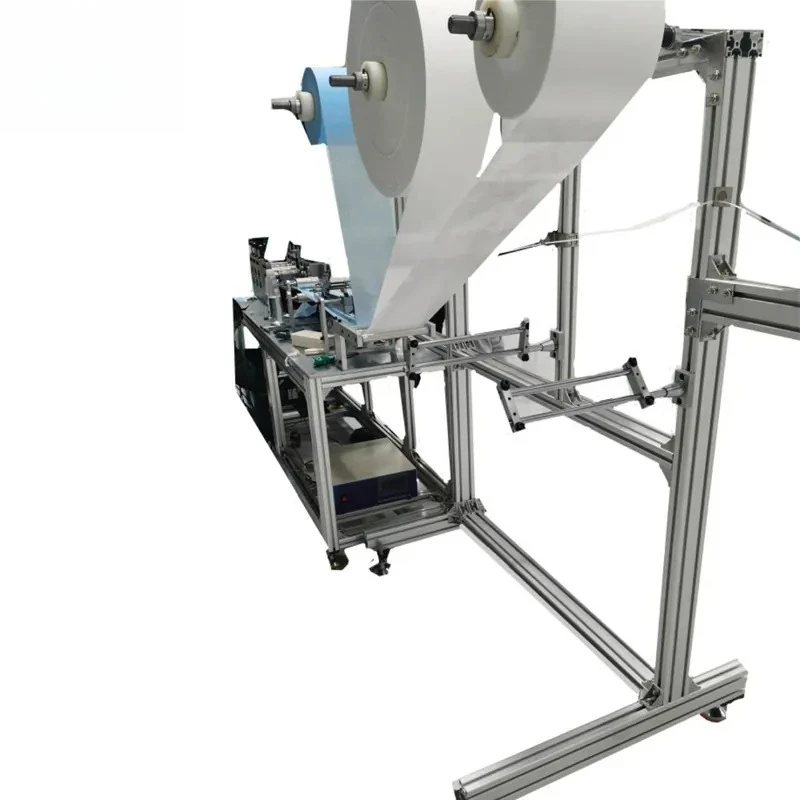 Automatic N95 Mask Machine, High-Speed Full-Automatic Folding N95 Mask Machine, N95 Mask Punching Equipment
Automatic N95 Mask Machine, High-Speed Full-Automatic Folding N95 Mask Machine, N95 Mask Punching Equipment