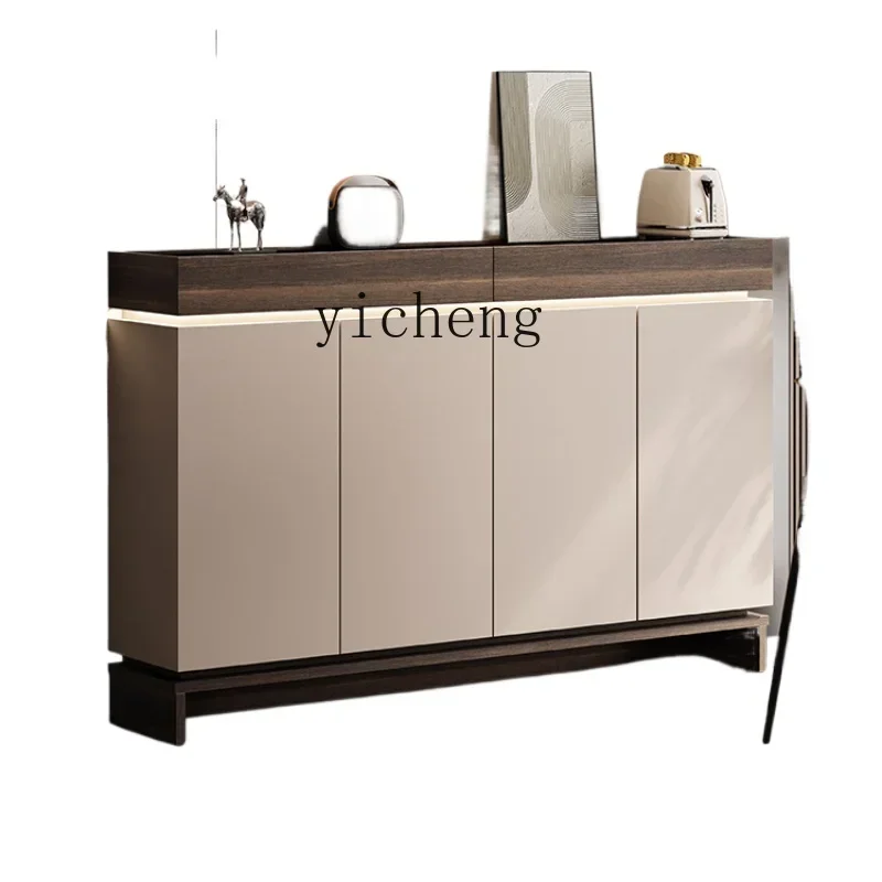 ZZ side cabinet light luxury multi-layer storage tea cabinet storage locker integrated against the wall
ZZ side cabinet light luxury multi-layer storage tea cabinet storage locker integrated against the wall