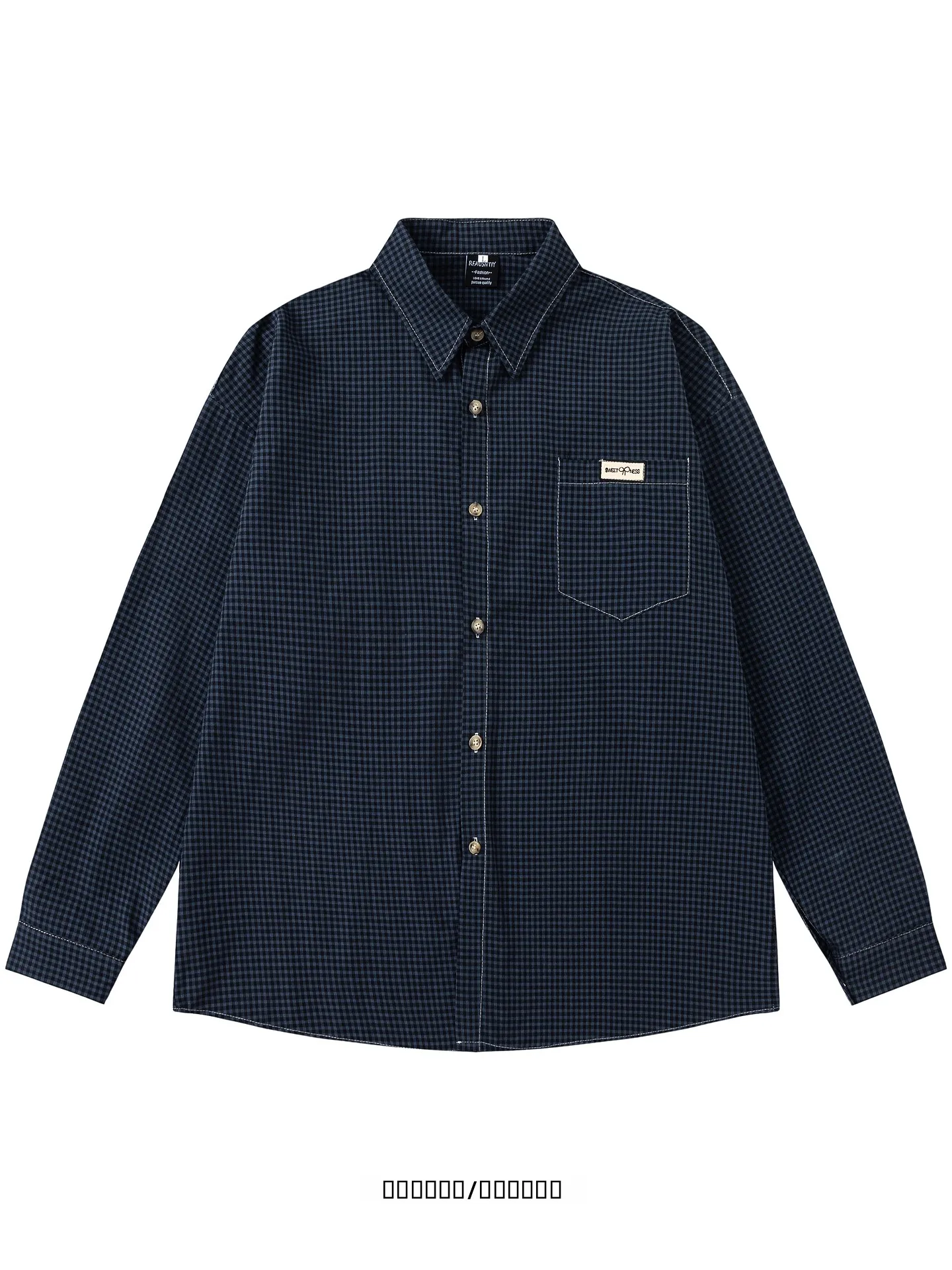 Loose Long Sleeve Plaid Design Casual Shirt Unisex Comfortable Breathable Cotton Youth Fashion Spring Autumn Wear from
Loose Long Sleeve Plaid Design Casual Shirt Unisex Comfortable Breathable Cotton Youth Fashion Spring Autumn Wear from