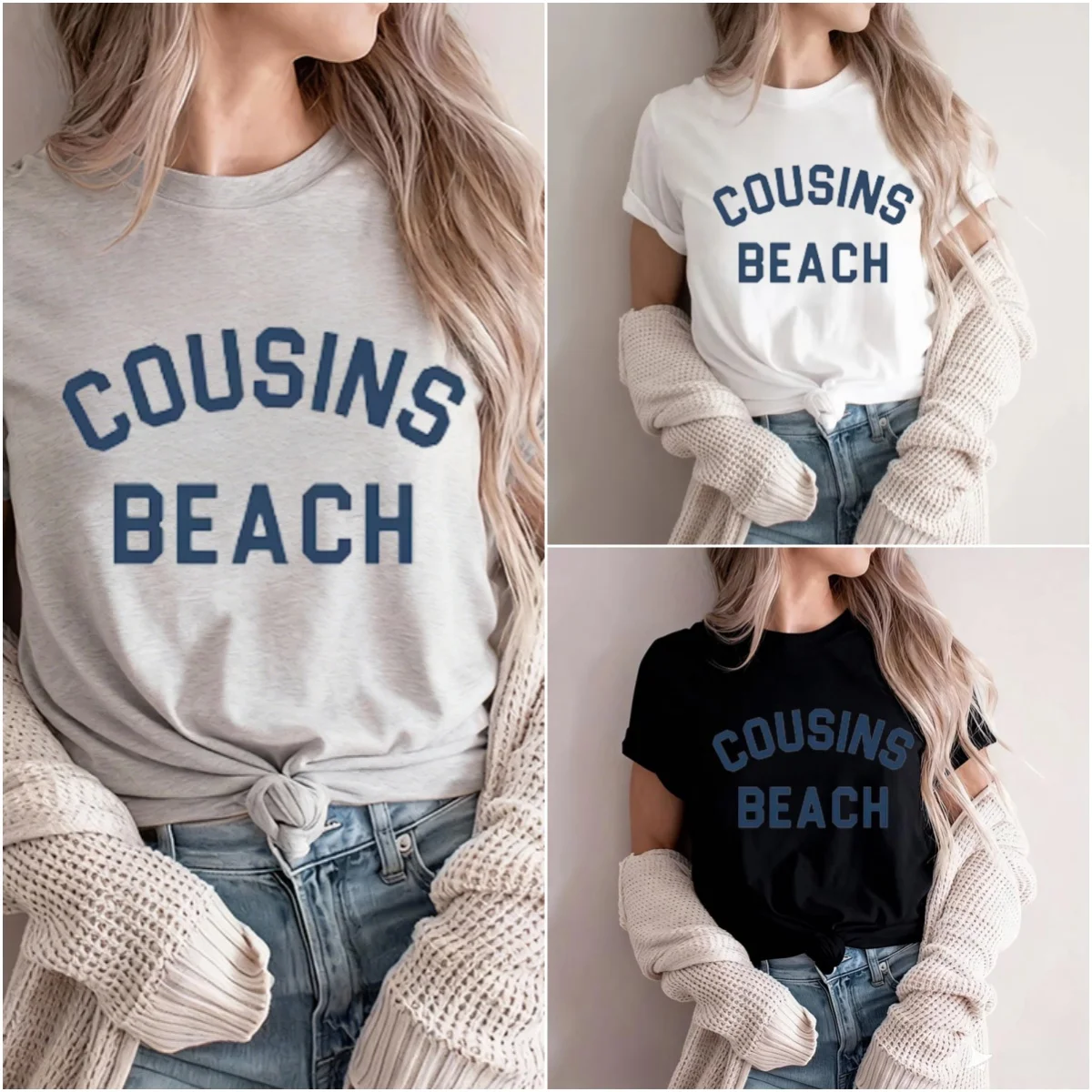 The Summer I Turned Pretty - пляжная футболка Cousins для женщин и девочек, летняя рубашка с круглым вырезом, подарок для фанатов
The Summer I Turned Pretty - пляжная футболка Cousins для женщин и девочек, летняя рубашка с круглым вырезом, подарок для фанатов