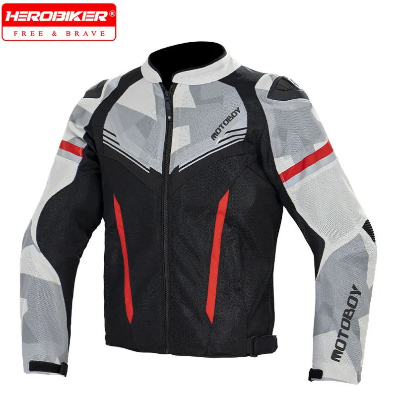 Man's Slim Motorcycle Riding Jacket Rainproof Motorbike Clothing Sportswear Mesh Motocross Jacket For Spring Summer Autumn
Man's Slim Motorcycle Riding Jacket Rainproof Motorbike Clothing Sportswear Mesh Motocross Jacket For Spring Summer Autumn