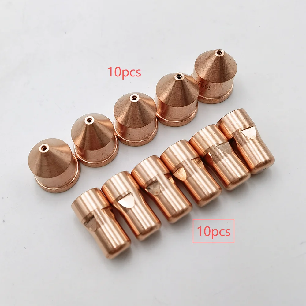 10pcs Electrode and 10pcs Nozzle 40-120A Air Cooled No HF Plasma Consumables IPX102 IPXM102 Manual Torch Machine Cutting Torch
10pcs Electrode and 10pcs Nozzle 40-120A Air Cooled No HF Plasma Consumables IPX102 IPXM102 Manual Torch Machine Cutting Torch