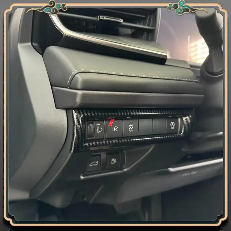 M45K-Headlight Control Switch Button Panel Cover Trim For Toyota Camry 2024 2025 Accessories Carbon Fiber Left-Hand Drive
M45K-Headlight Control Switch Button Panel Cover Trim For Toyota Camry 2024 2025 Accessories Carbon Fiber Left-Hand Drive
