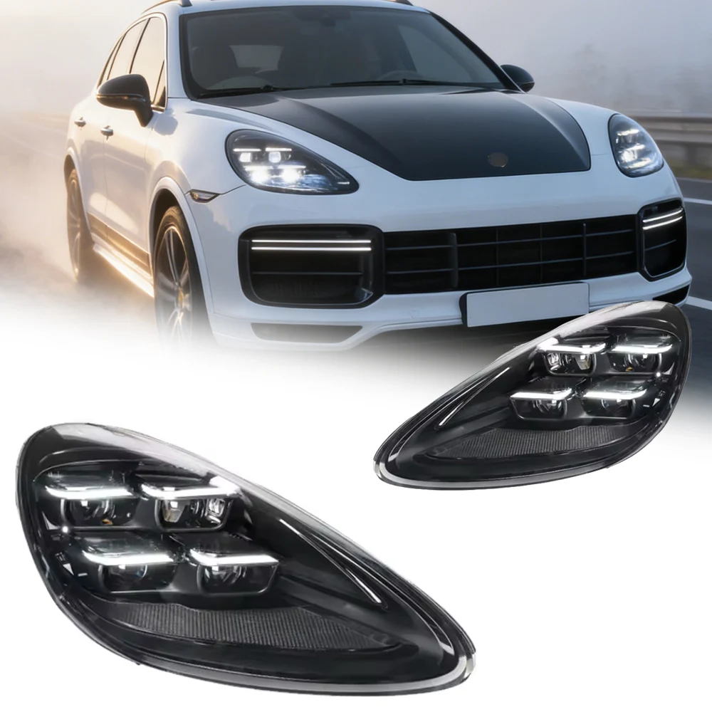 TYPY Car Accessories For Porsche Cayenne Headlights 2011-2014 958.1 LED Matrix Head Lamps Upgrade 2024 Style
TYPY Car Accessories For Porsche Cayenne Headlights 2011-2014 958.1 LED Matrix Head Lamps Upgrade 2024 Style
