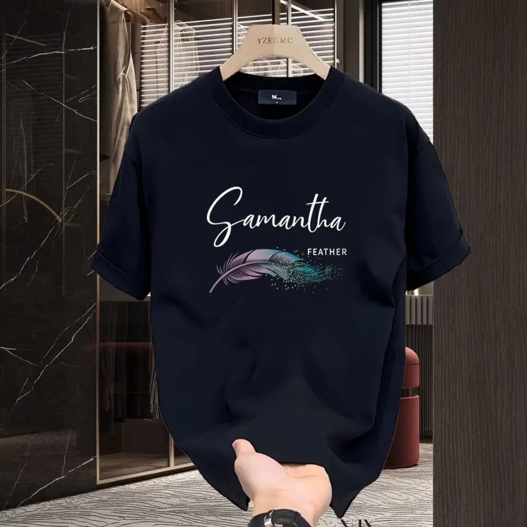 Летняя мужская модная свободная хлопковая футболка с коротким рукавом, модная футболка с круглым вырезом, топ с короткими рукавами, мужская одежда большого размера с принтом
Летняя мужская модная свободная хлопковая футболка с коротким рукавом, модная футболка с круглым вырезом, топ с короткими рукавами, мужская одежда большого размера с принтом