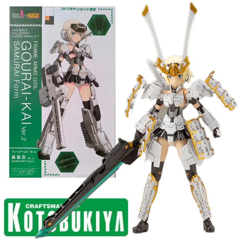 In Stock Kotobukiya Original Box FRAME ARMS GIRL GOURAI-KAI VER.2 SAMURAI Form Action Plastic Assembil Model Kit Toy Gift
In Stock Kotobukiya Original Box FRAME ARMS GIRL GOURAI-KAI VER.2 SAMURAI Form Action Plastic Assembil Model Kit Toy Gift