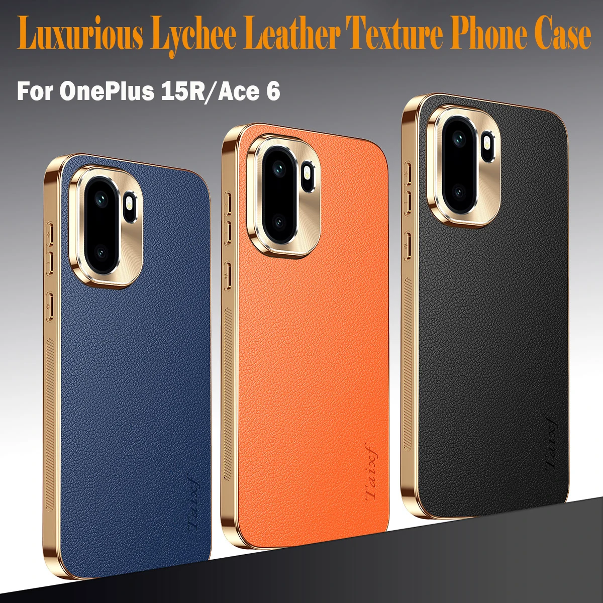 Роскошный чехол для телефона из искусственной кожи для OnePlus 15R Ace 6, защитная оправа для объектива из сплава, элегантная противоударная задняя крышка с гальваническим покрытием
Роскошный чехол для телефона из искусственной кожи для OnePlus 15R Ace 6, защитная оправа для объектива из сплава, элегантная противоударная задняя крышка с гальваническим покрытием