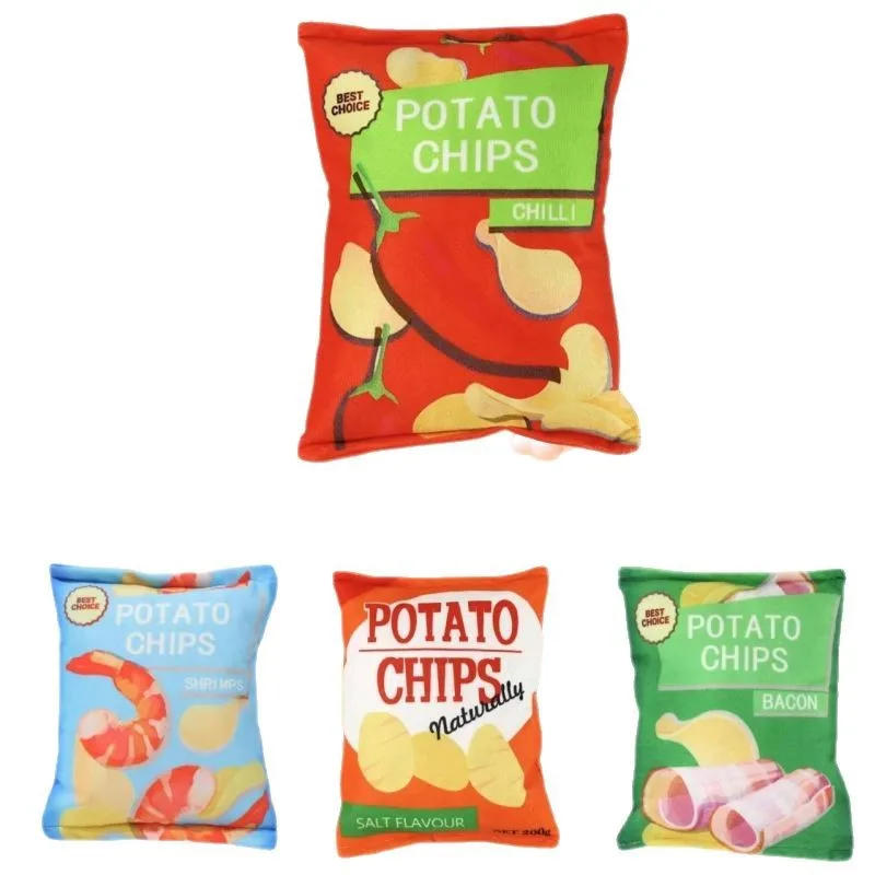 Pet Supplies Plush Sound Paper Potato Chips Dog Sound Toys Grinding Teeth Cleansing Small and Medium Dog Supplies
Pet Supplies Plush Sound Paper Potato Chips Dog Sound Toys Grinding Teeth Cleansing Small and Medium Dog Supplies