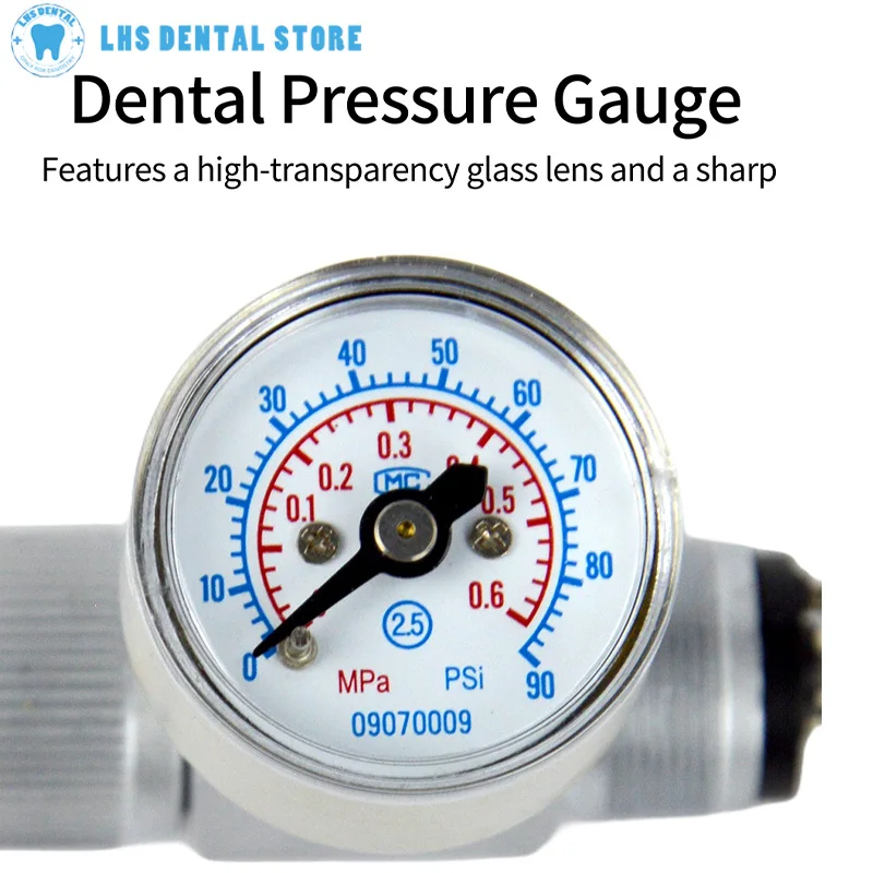 Dental chair handpiece pressure gauge, stainless steel pressure gauge, matched with various dental chair air circuits
Dental chair handpiece pressure gauge, stainless steel pressure gauge, matched with various dental chair air circuits