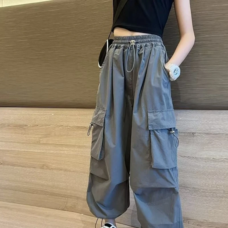 2026 Girls‘ Cargo Pants, Summer Wide Leg Trousers for Big Kids Streetwear Casual Long Bottoms New Arrival
2026 Girls‘ Cargo Pants, Summer Wide Leg Trousers for Big Kids Streetwear Casual Long Bottoms New Arrival