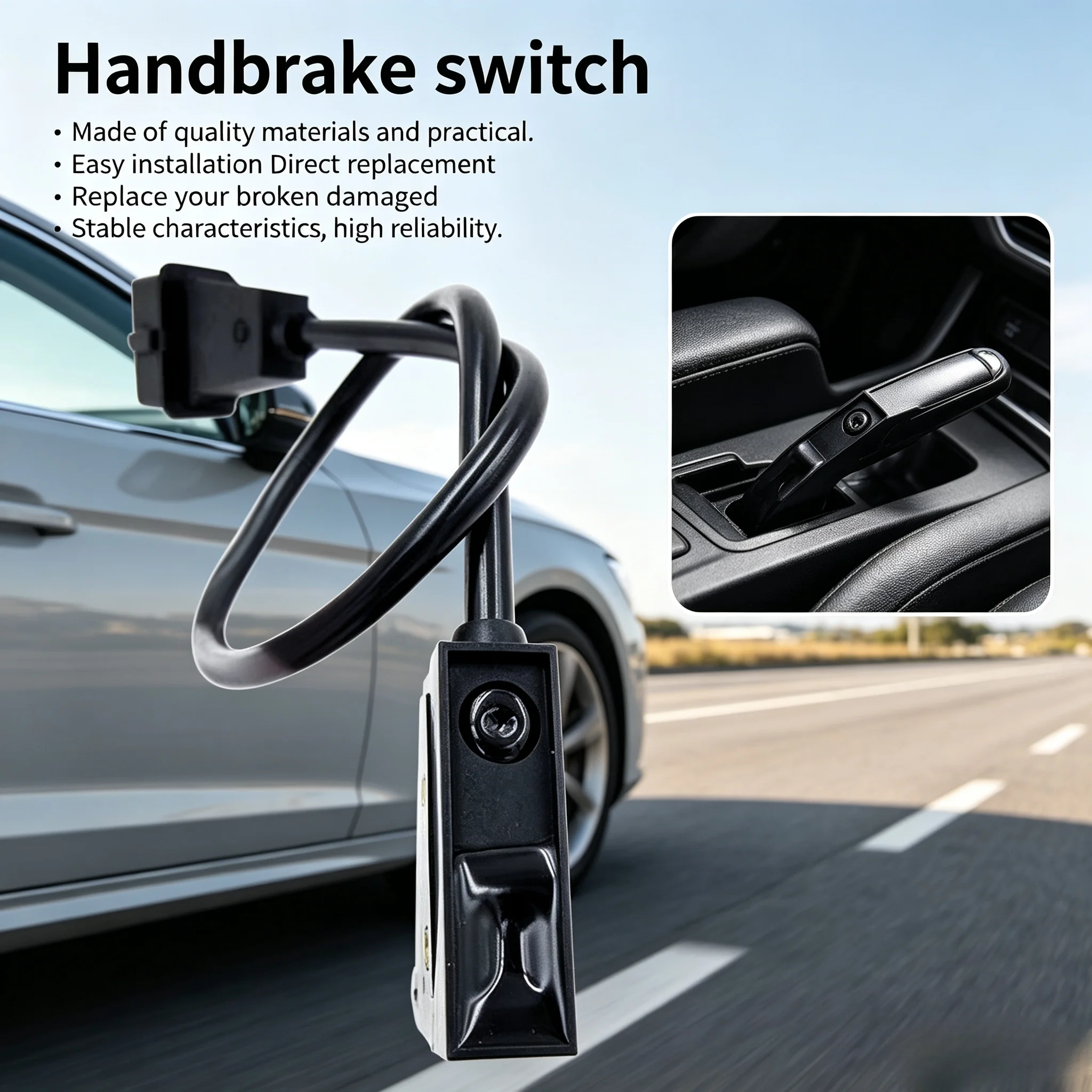 Switch Handbrake Plastic Black For Linde E15C Forklift Hand Brake Switch Replacement 0009733033 Auto Parts Car Accessories
Switch Handbrake Plastic Black For Linde E15C Forklift Hand Brake Switch Replacement 0009733033 Auto Parts Car Accessories