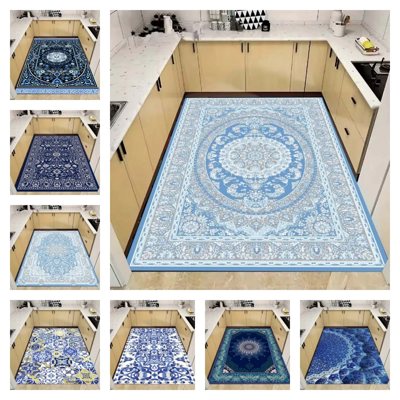 Purple Persian Style Light Luxury Retro Pattern Gift Soft Rugs Foot Mat Bedroom Living Room Kitchen Decoration Non slip Carpets
Purple Persian Style Light Luxury Retro Pattern Gift Soft Rugs Foot Mat Bedroom Living Room Kitchen Decoration Non slip Carpets