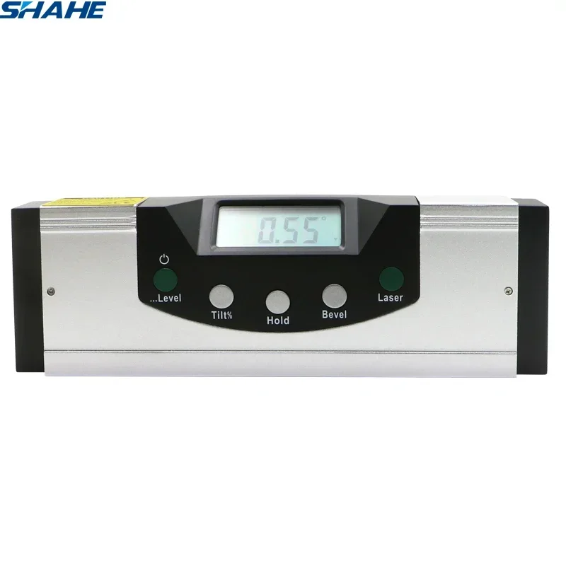 Shahe Precision Spirit Level Magnetic Digital Level 360 Degree Range Angle Finder With Magnets Inclinometer
Shahe Precision Spirit Level Magnetic Digital Level 360 Degree Range Angle Finder With Magnets Inclinometer