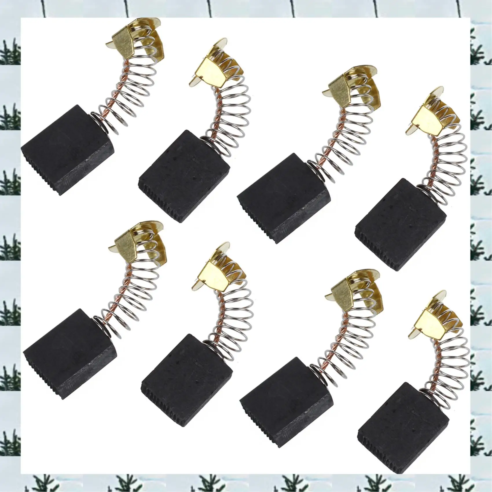 ABLG 8 Pcs Electric Motor Power Tool Part Carbon Brush 6.5Mm X 13.5Mm X 18 Mm
ABLG 8 Pcs Electric Motor Power Tool Part Carbon Brush 6.5Mm X 13.5Mm X 18 Mm