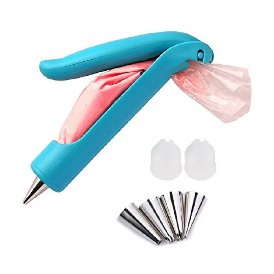 Pastry DIY Cake Decorating Pen Icing Piping Tips Nozzles Bag Sugar Craft Fondant Cake Deco Tool Kit
Pastry DIY Cake Decorating Pen Icing Piping Tips Nozzles Bag Sugar Craft Fondant Cake Deco Tool Kit
