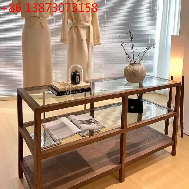 Glass clothing store checkout page display rack Nakajima bar
Glass clothing store checkout page display rack Nakajima bar