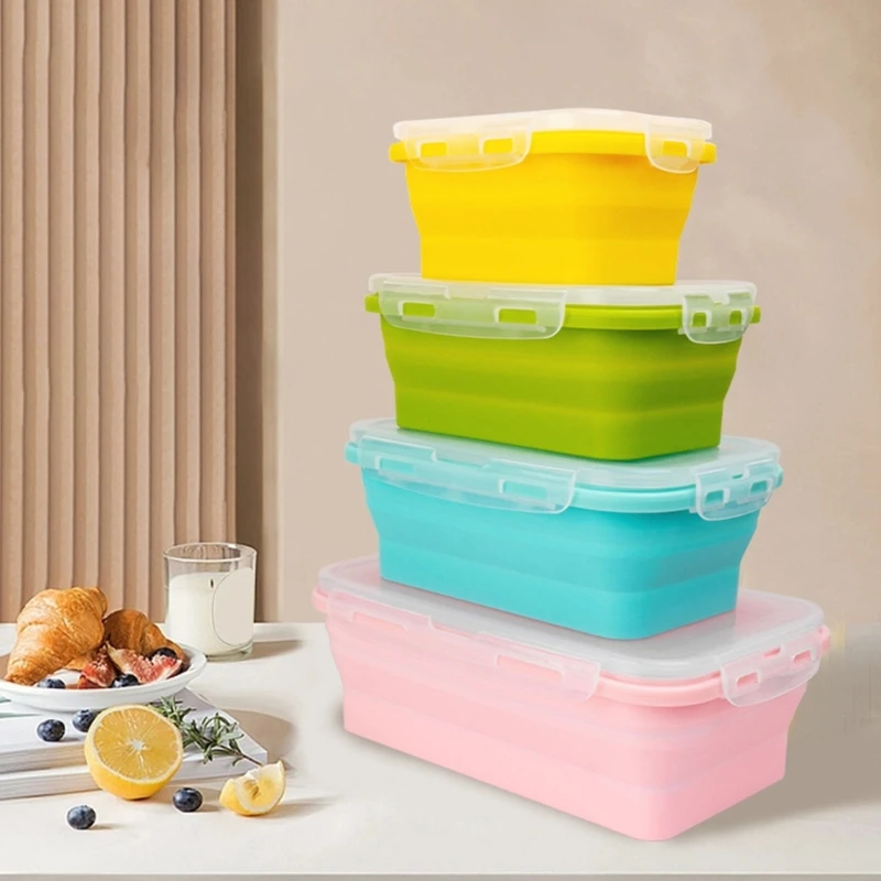 Lunch Box Set with Lid Holders, Flat Profile for Office Meals and Home Use, Fridge Use and Microwave Warming 87HA
Lunch Box Set with Lid Holders, Flat Profile for Office Meals and Home Use, Fridge Use and Microwave Warming 87HA