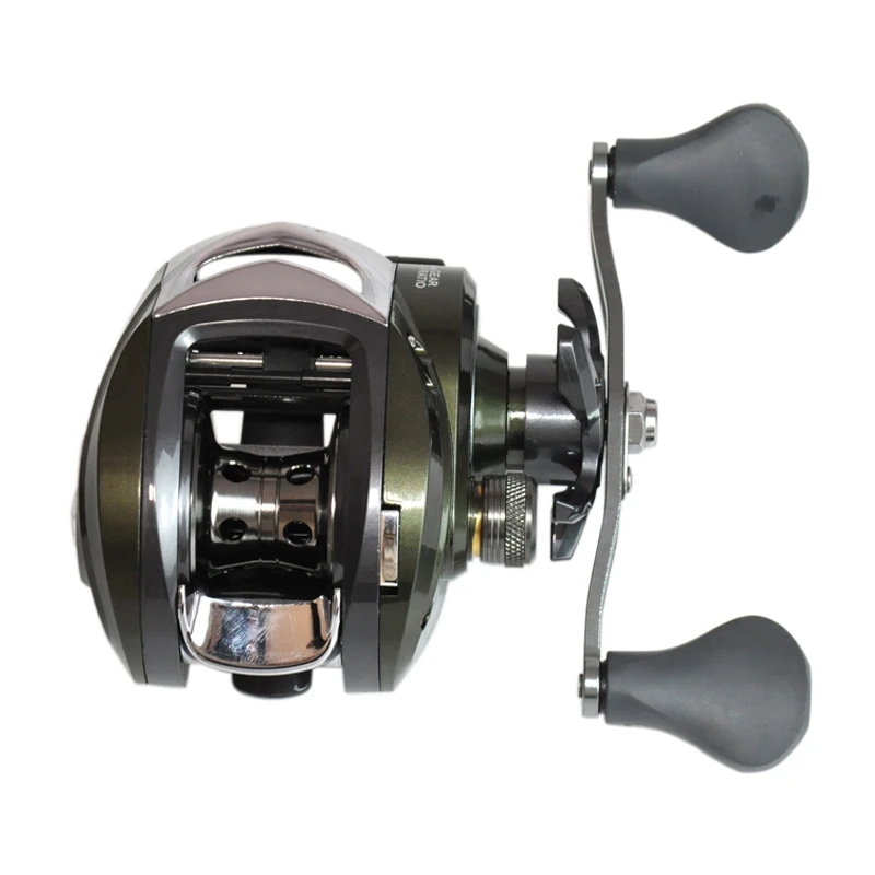 High Speed 10.1:1 Gear Ratio Double Metal Spool Surf Casting Bait Reel Baitcasting For Saltwater
High Speed 10.1:1 Gear Ratio Double Metal Spool Surf Casting Bait Reel Baitcasting For Saltwater