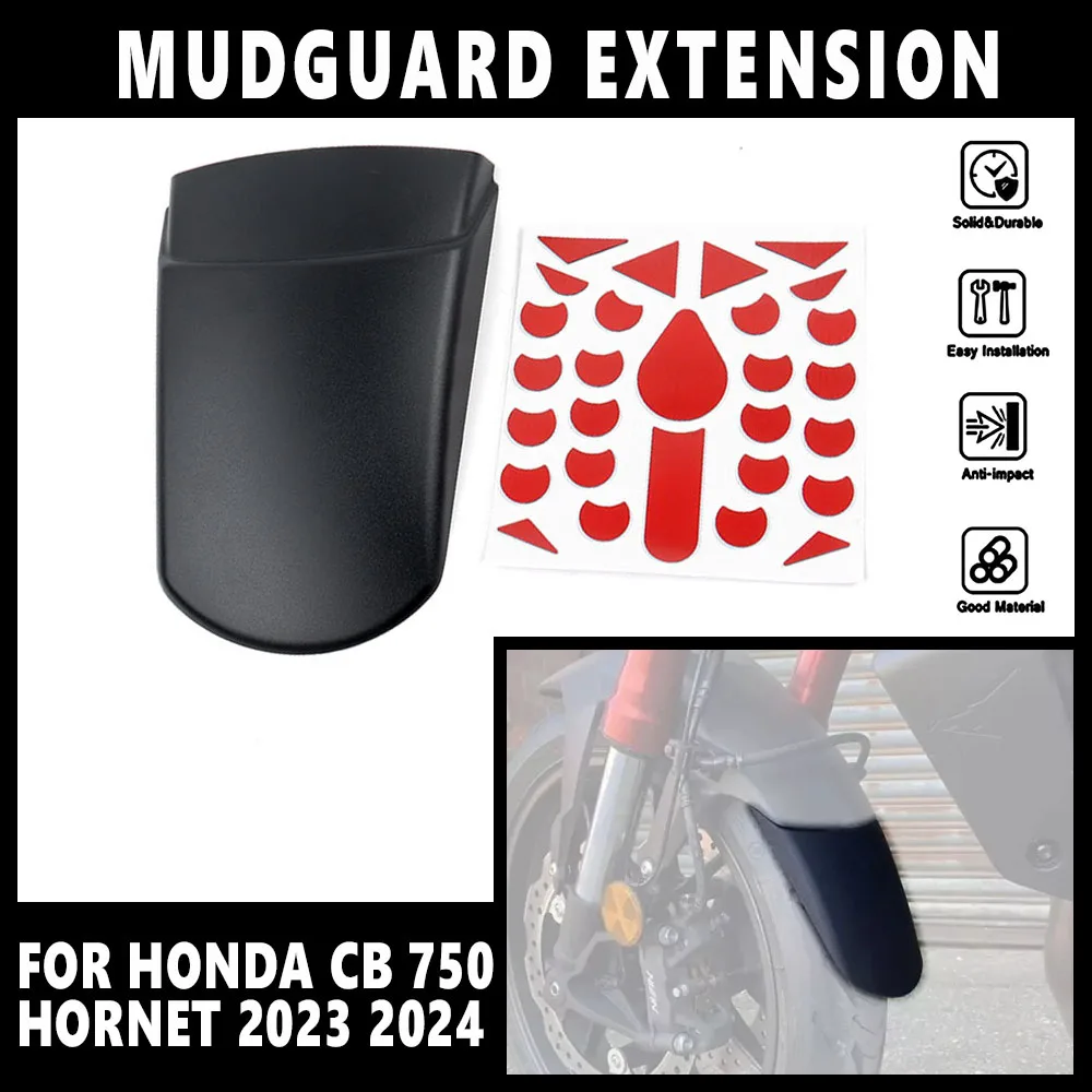For Honda CB 750 Hornet 20232024 Accessory Motorcycle Front Fender Extension Hugger Mudguard Classic style Senior Black Mudguard
For Honda CB 750 Hornet 20232024 Accessory Motorcycle Front Fender Extension Hugger Mudguard Classic style Senior Black Mudguard