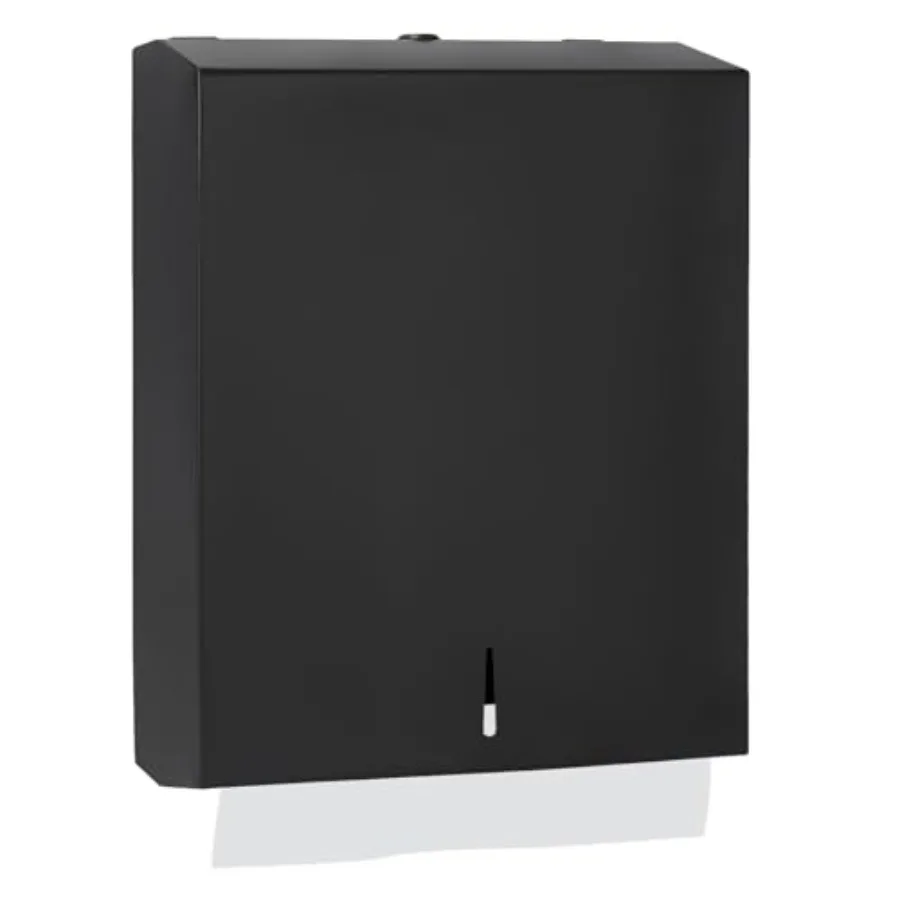 Paper Towel Dispenser Wall Mount, Matte Stainless Steel Commercial Paper Towel Holder with Lock, Large apaity Multifold Towels
Paper Towel Dispenser Wall Mount, Matte Stainless Steel Commercial Paper Towel Holder with Lock, Large apaity Multifold Towels