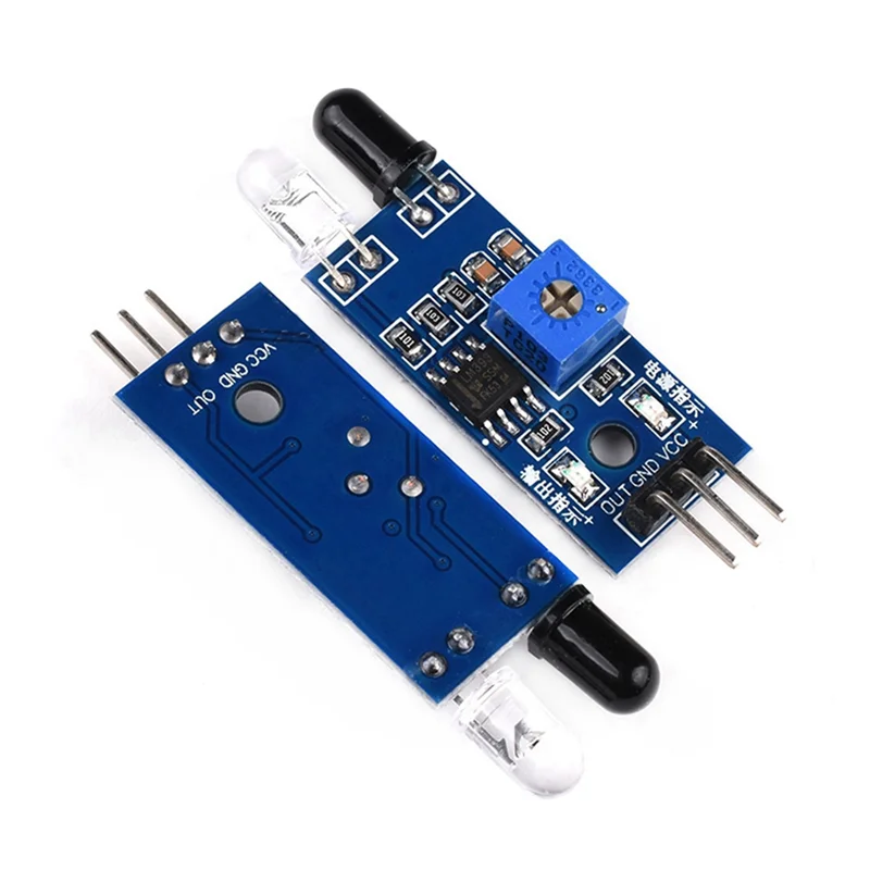 AC23-10Pcs Intelligent Car Infrared Obstacle Avoidance Sensor Module Infrared Tube Module Photoelectric Reflection Sensor
AC23-10Pcs Intelligent Car Infrared Obstacle Avoidance Sensor Module Infrared Tube Module Photoelectric Reflection Sensor