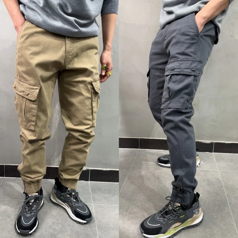 German Craftsmanship Washed Cotton Men's Casual Pants Versatile Workwear Spring 2026 Fashionable Straight Leg Long Trousers
German Craftsmanship Washed Cotton Men's Casual Pants Versatile Workwear Spring 2026 Fashionable Straight Leg Long Trousers