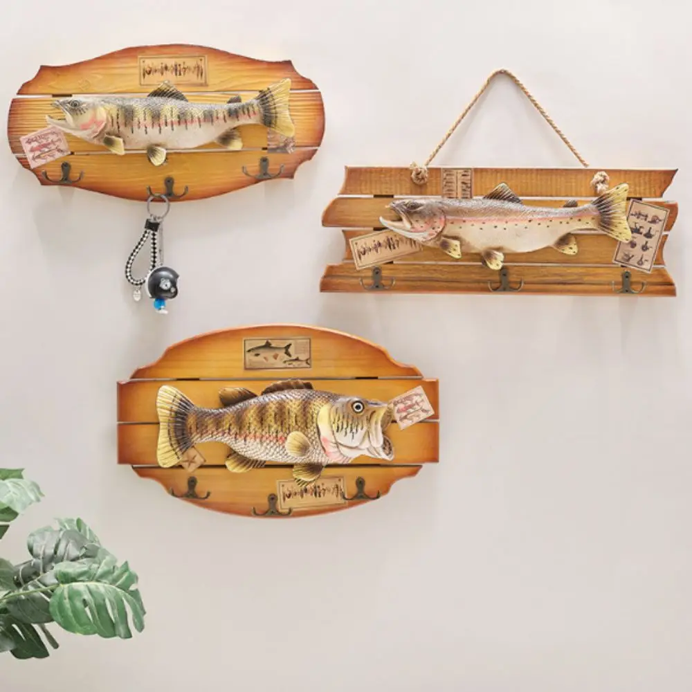 Retro Unique Simulation Fish Pendant Handmade Realistic Wood Fish Wall Hanging Ornaments Fish Decor Hook Living Room
Retro Unique Simulation Fish Pendant Handmade Realistic Wood Fish Wall Hanging Ornaments Fish Decor Hook Living Room