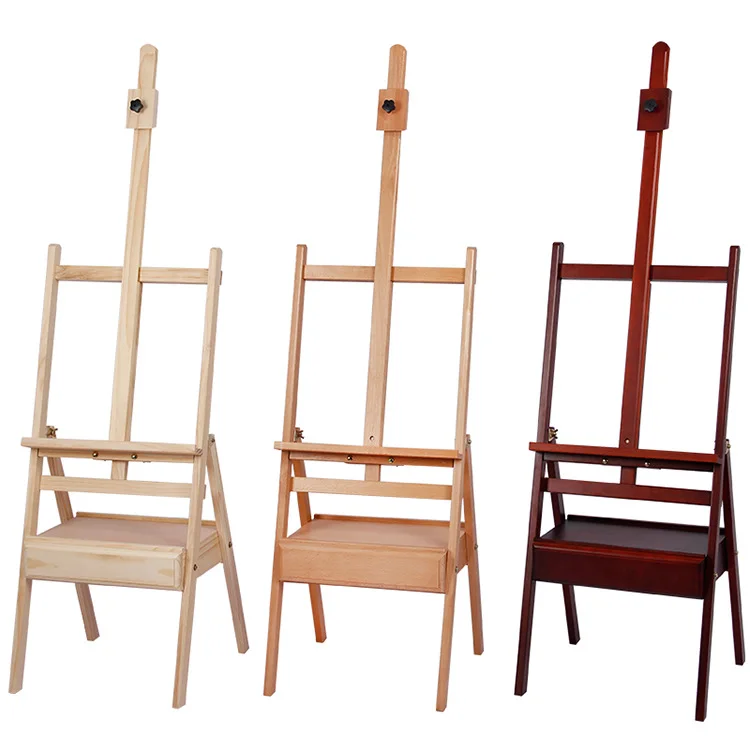 Beechwood easel with drawer - foldable & storable professional art easel
Beechwood easel with drawer - foldable & storable professional art easel