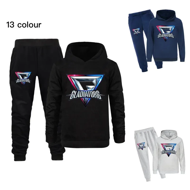 Cosplay GLADIATORS New Autumn Boy Hoodies Sets Kids Clothes Boys Teens Sweatshirt Pants Children'S Clothing Set Anime G Cosplay
Cosplay GLADIATORS New Autumn Boy Hoodies Sets Kids Clothes Boys Teens Sweatshirt Pants Children'S Clothing Set Anime G Cosplay