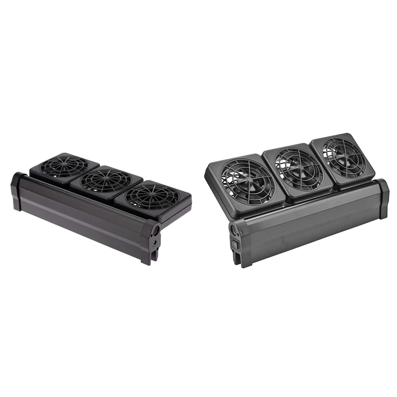 Aquarium Fish Tank Cooling Fan System Chiller Control Reduce Water Temperature 3 Fans Set Marine Aquarium Cooler
Aquarium Fish Tank Cooling Fan System Chiller Control Reduce Water Temperature 3 Fans Set Marine Aquarium Cooler