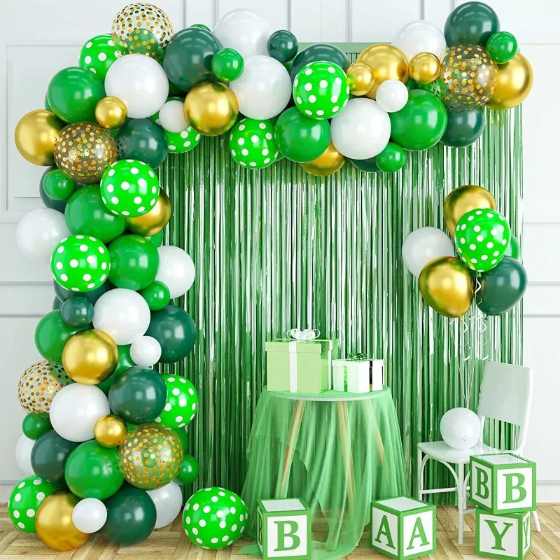Metal Gold Dark Green Latex Balloon Garland Arch Kit Wedding Decorations Baby Shower Jungle Birthday Party Decor Globos
Metal Gold Dark Green Latex Balloon Garland Arch Kit Wedding Decorations Baby Shower Jungle Birthday Party Decor Globos