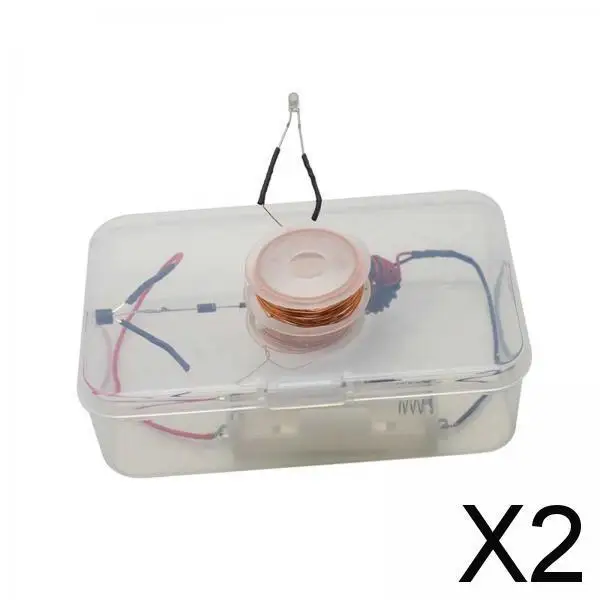 2X электроэксперимента, электрическая лампа, для учеников начальной школы
2X электроэксперимента, электрическая лампа, для учеников начальной школы