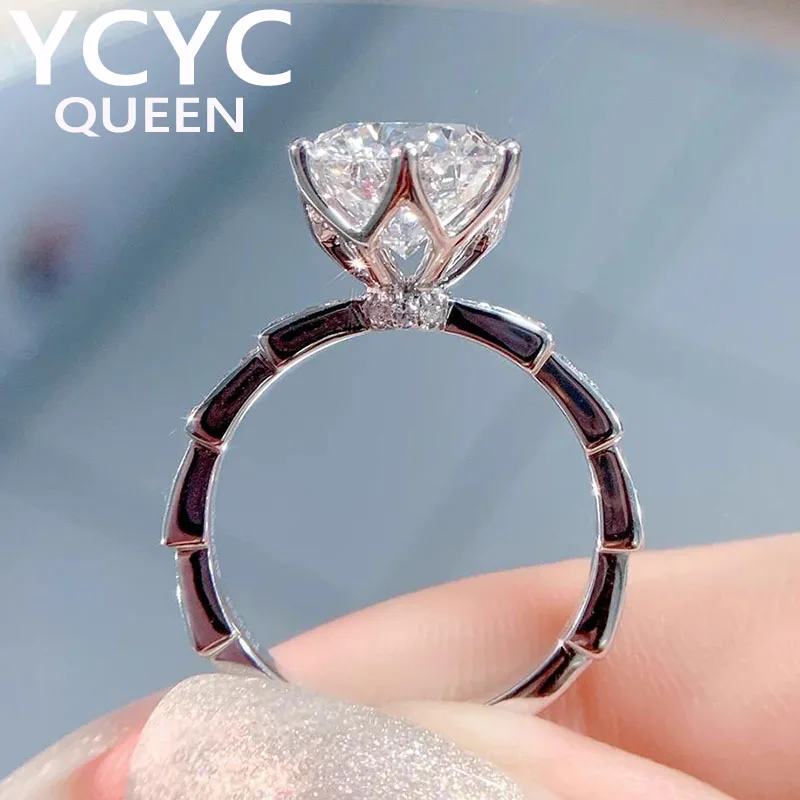 Au375 Real Solid 9K White Gold Ring Women Engagement Anniversary Wedding Ring Round Moissanite Diamond Ring Trendy
Au375 Real Solid 9K White Gold Ring Women Engagement Anniversary Wedding Ring Round Moissanite Diamond Ring Trendy