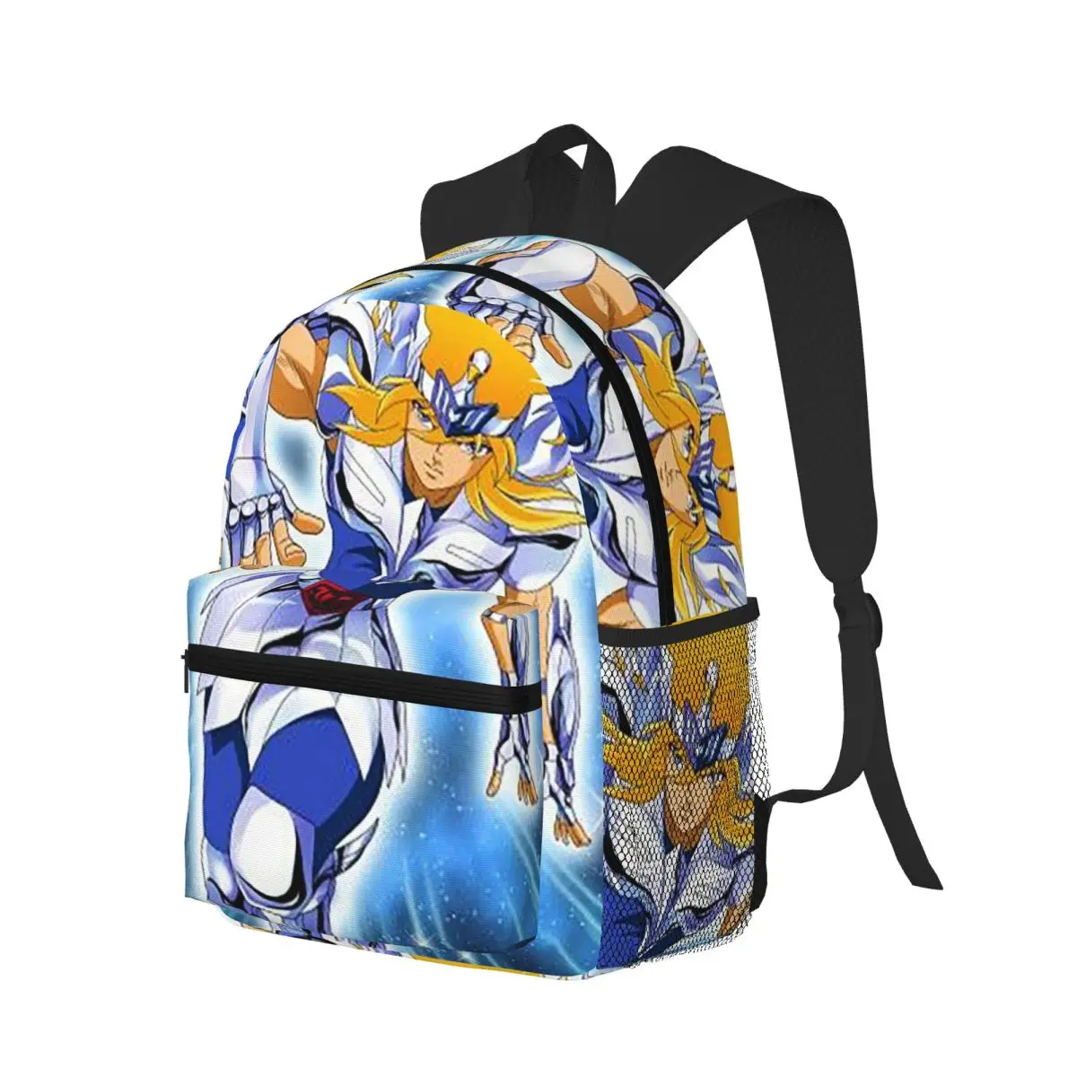 Аниме Knights Of The Zodiac Cygnus Hyoga, студенческий рюкзак, школьная сумка, походный дорожный рюкзак для мужчин и женщин, сумка для книг, сумки на плечо
Аниме Knights Of The Zodiac Cygnus Hyoga, студенческий рюкзак, школьная сумка, походный дорожный рюкзак для мужчин и женщин, сумка для книг, сумки на плечо