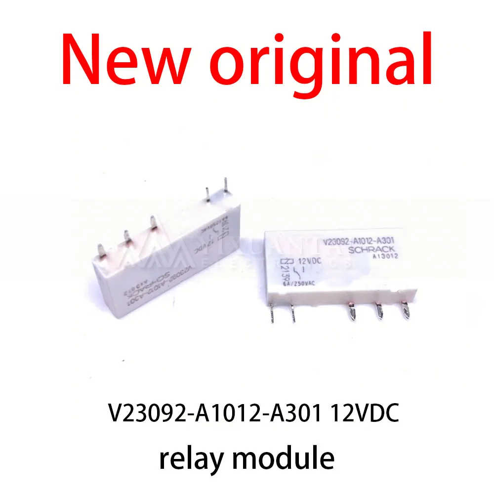 10 Pcs/Lot New original V23092-A1012-A301 12VDC relay module
10 Pcs/Lot New original V23092-A1012-A301 12VDC relay module