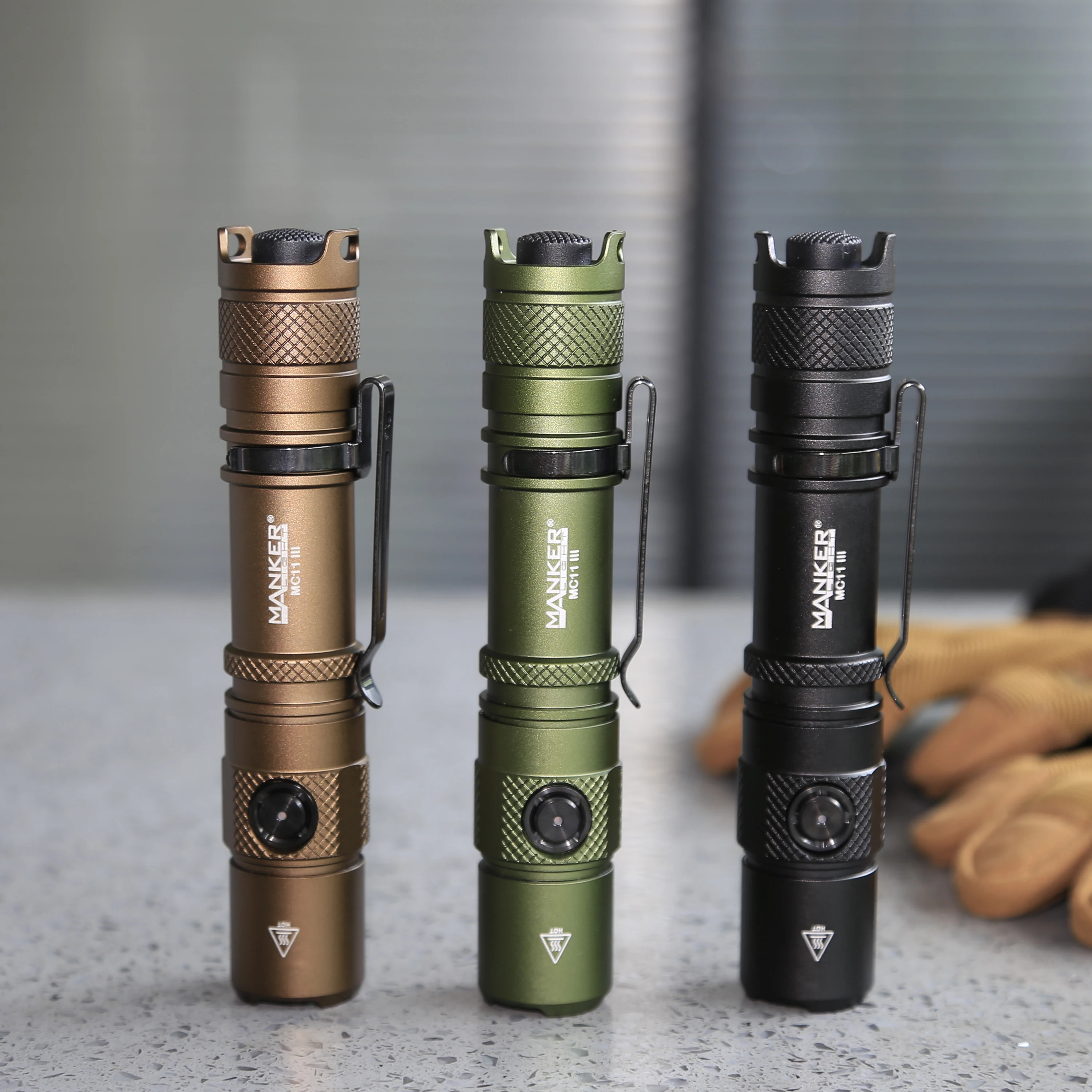Mankerlight MC11 III 1400 Lumens 410Meters Throw USB-C Rechargeable Compact Tactical Flashlight With DLC Black Pocket Clip
Mankerlight MC11 III 1400 Lumens 410Meters Throw USB-C Rechargeable Compact Tactical Flashlight With DLC Black Pocket Clip