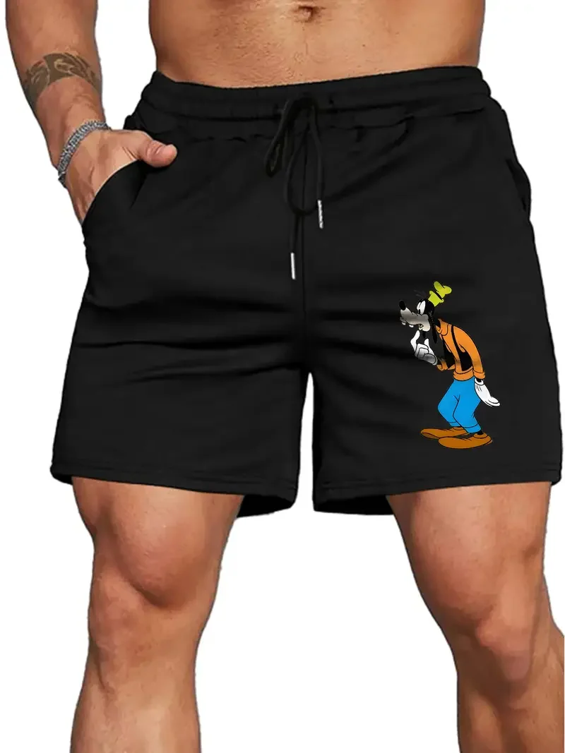 Летние хлопковые шорты Disney Goofy для бега, бега, спорта на открытом воздухе, шорты для спортзала, пляжа, мужчин и женщин, повседневные свободные брюки унисекс большого размера
Летние хлопковые шорты Disney Goofy для бега, бега, спорта на открытом воздухе, шорты для спортзала, пляжа, мужчин и женщин, повседневные свободные брюки унисекс большого размера