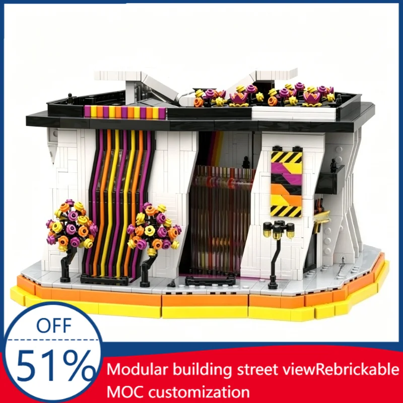 2977PCS MOC Contemporary Art Museum Modular Street View Building Blocks DIY Educational Assembly Toy For Display Collection Gift
2977PCS MOC Contemporary Art Museum Modular Street View Building Blocks DIY Educational Assembly Toy For Display Collection Gift